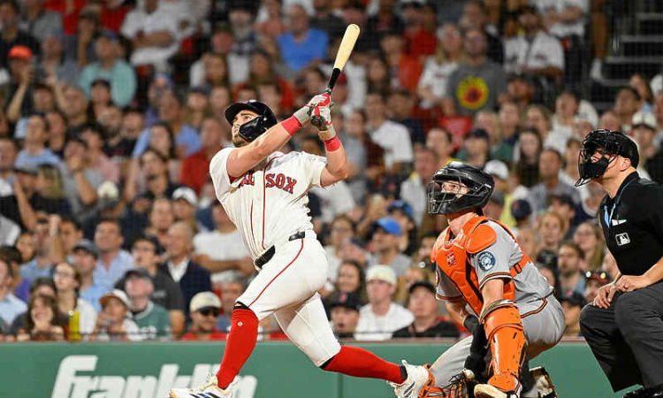 14 in a row: Red Sox down Orioles on Caleb Durbin homer